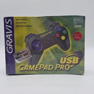 Gravis Gamepad Pro USB Video Game Controller M# 42111 - PC / MAC Compatible NEW!